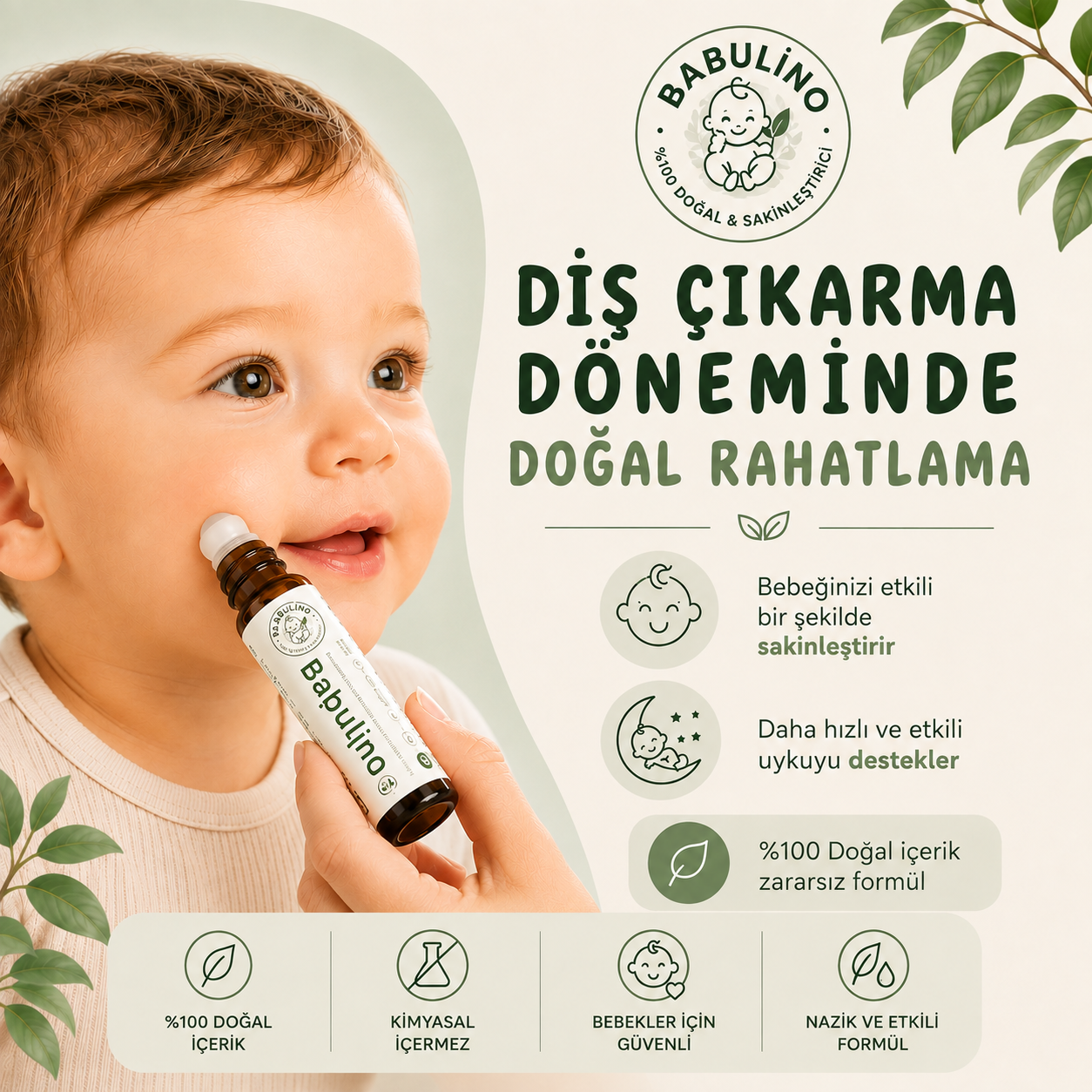 Babulino Doğal Diş Rahatlatıcı