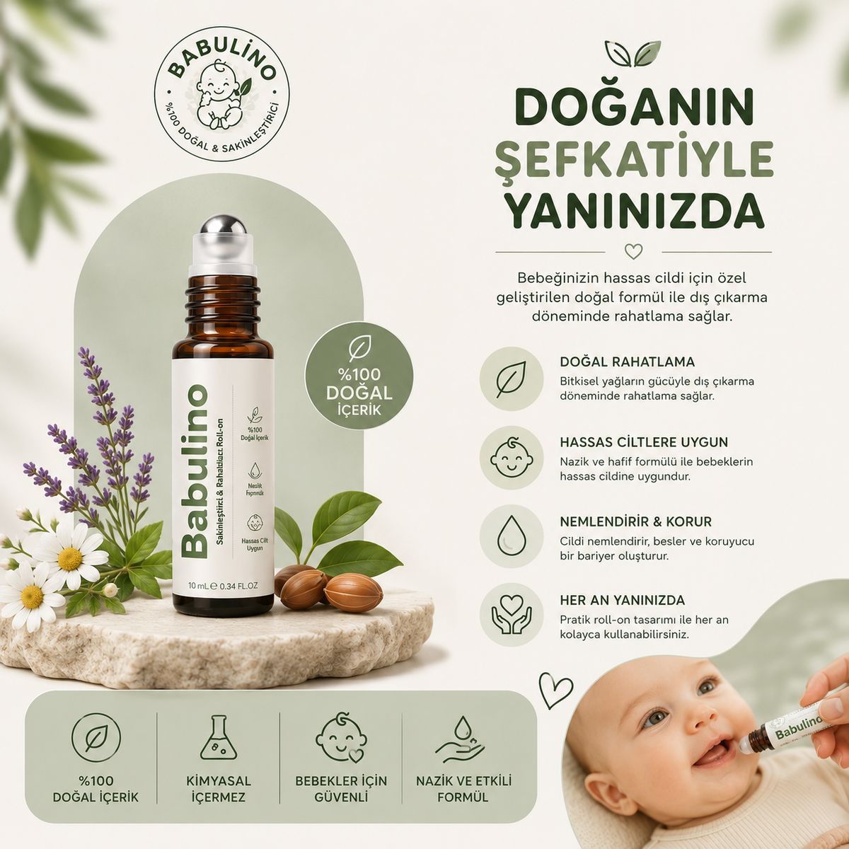 Babulino Doğal Diş Rahatlatıcı